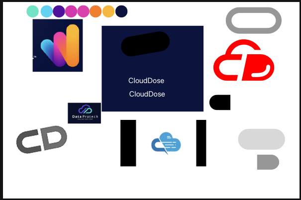 CloudDose initial sketches and moodboards
